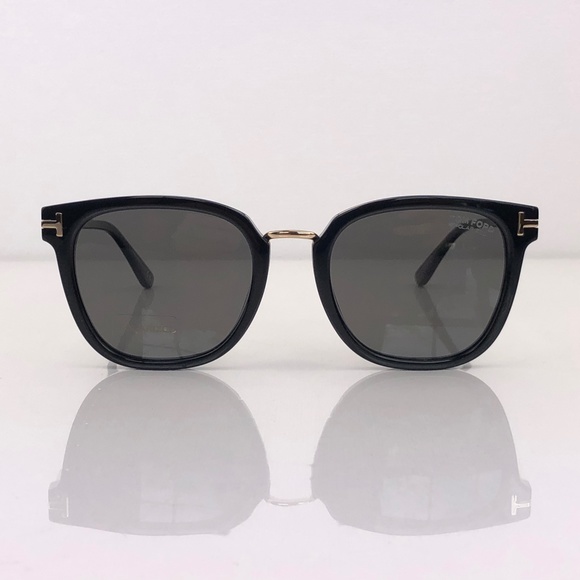 New TOM FORD Black Squared Sunglasses 804-K - Picture 5 of 15